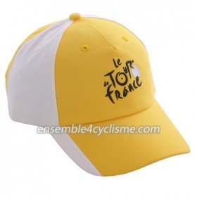 Tour de France Jaune Casquette de vélo